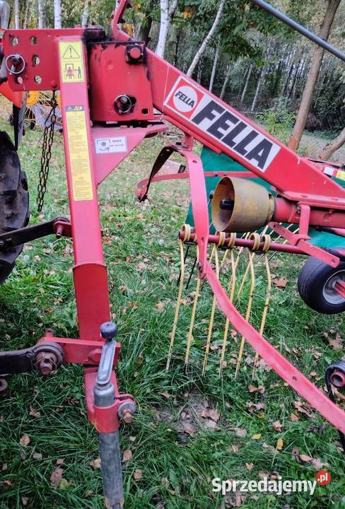 Zgrabiarka Fella Werke TS 330 DN Karuzela Ekran nieuszkodzony Pratków