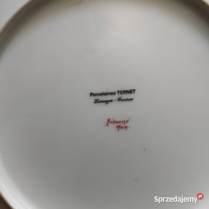 LIMOGES Monreau Portret damy z epoki Pabianice