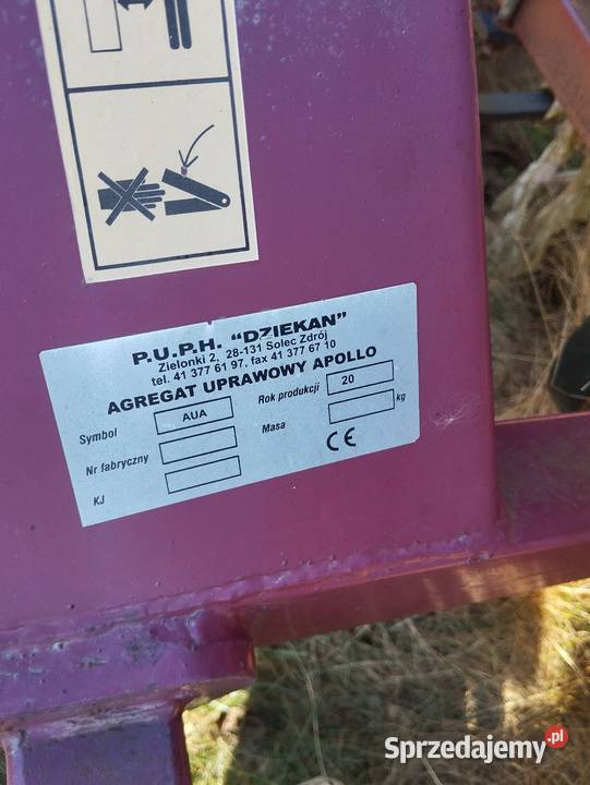 Agregat uprawowy Apollo Dziekana szerokość 280
