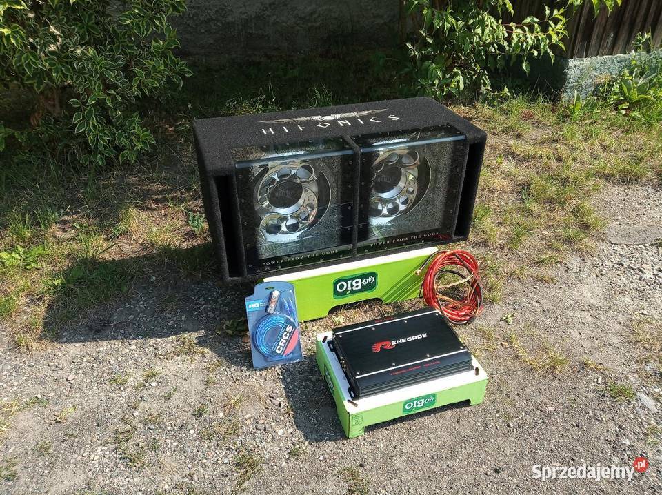 Tuba Skrzynia Basowa Subwoofer HIFONICS BRUTUS Dzierżoniów