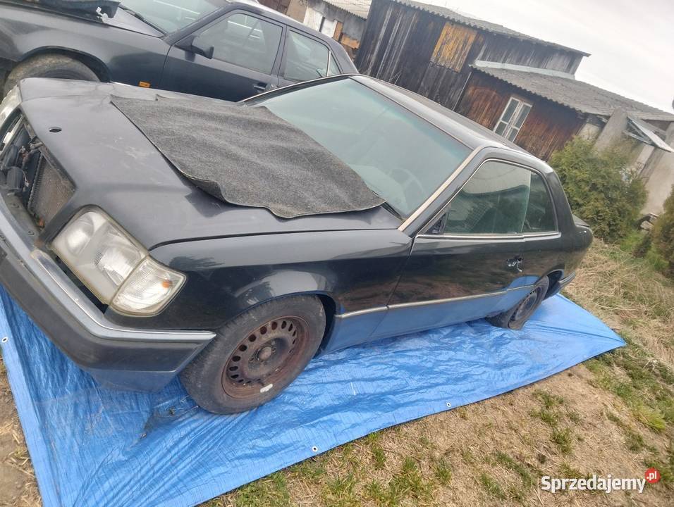 W124 coupe z sedanem benzyna