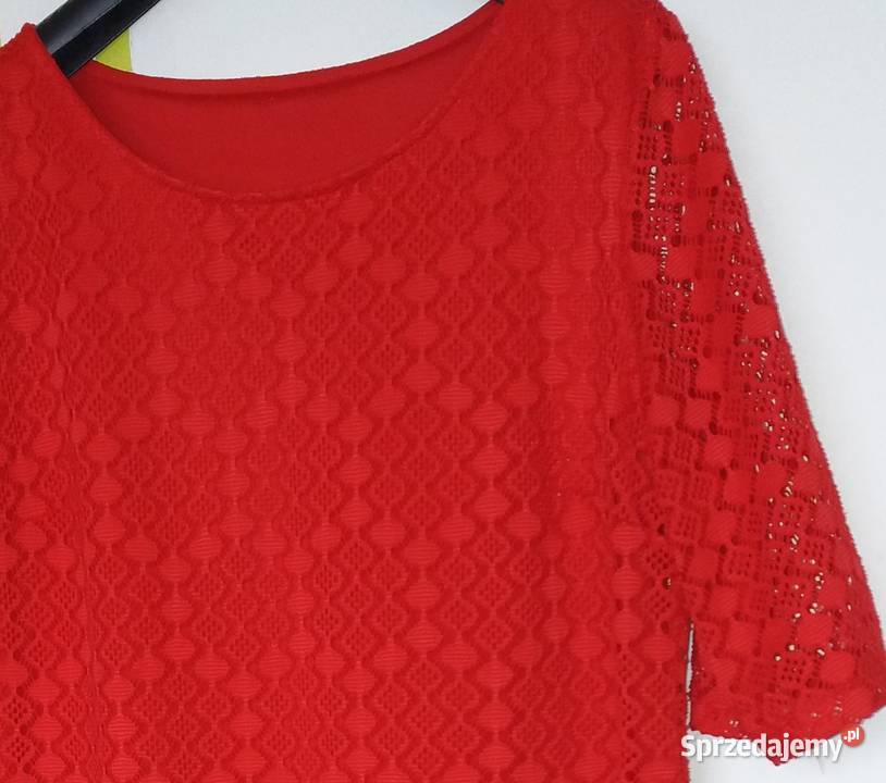 L Koronkowa sukienka na podszewce w idealnym Spódnice i sukienki