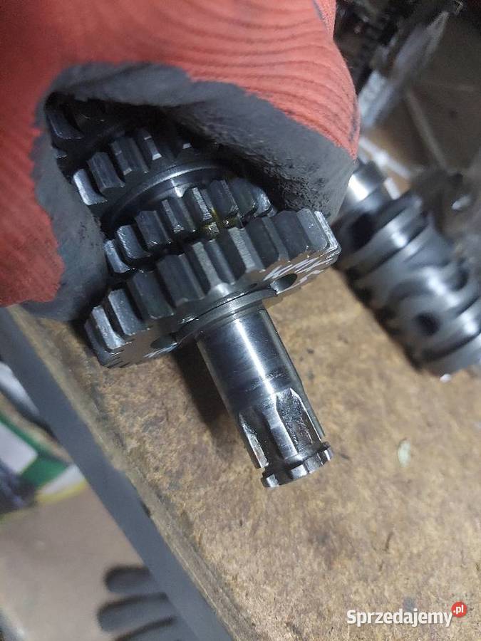 Kawasaki KMX 125 skrzynia biegów wałek wodziki Skrzynie biegów Jelenia Góra