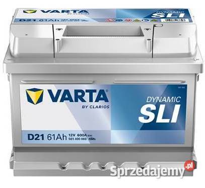 Akumulator 61Ah VARTA Silver D21 12V 600A Płock