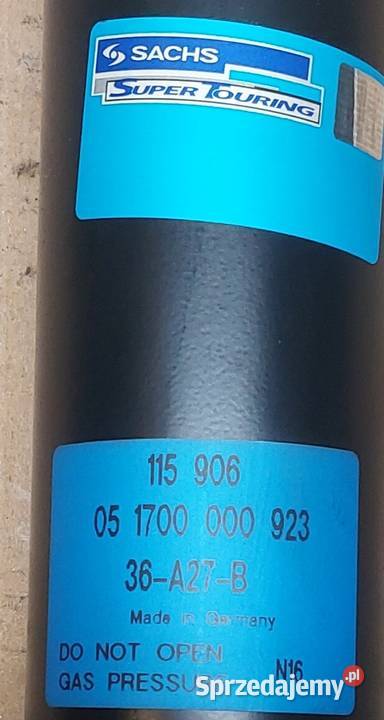 SACHS AMORTYZATOR PRZÓD VW LT 2846 II SPRINTER osobowe Mielęcin