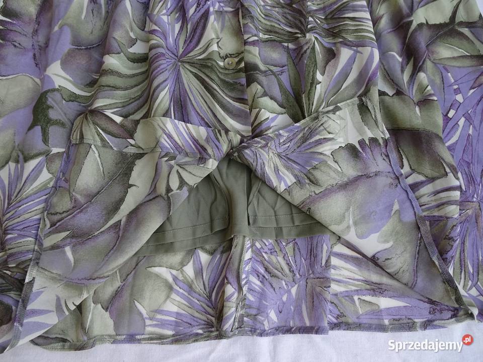 Severin Daners Urocza spódnica Liście 46 idealna Nowy Sącz