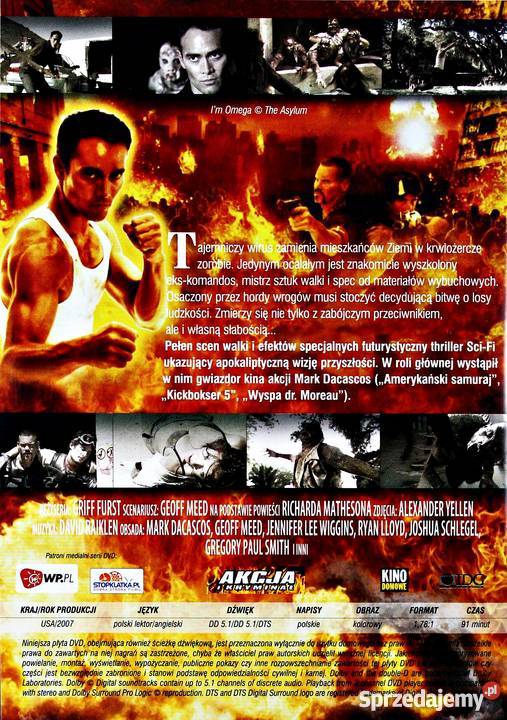 OSTATNI ŻYWY CZŁOWIEK MARK DACASCOS lektor Kalisz