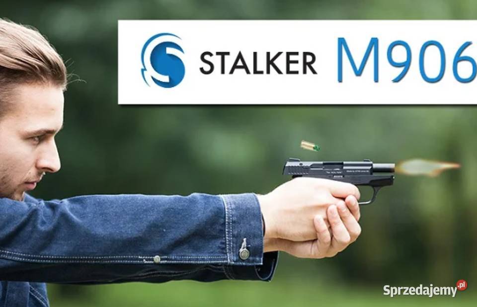 Pistolet Hukowy STALKER M906 Naboje Hukowe Mega Sporty strzeleckie i myślistwo