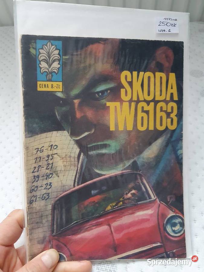 Kapitan Żbik Skoda TW6163 wydanie 1 1973 stan Polskie Gdynia