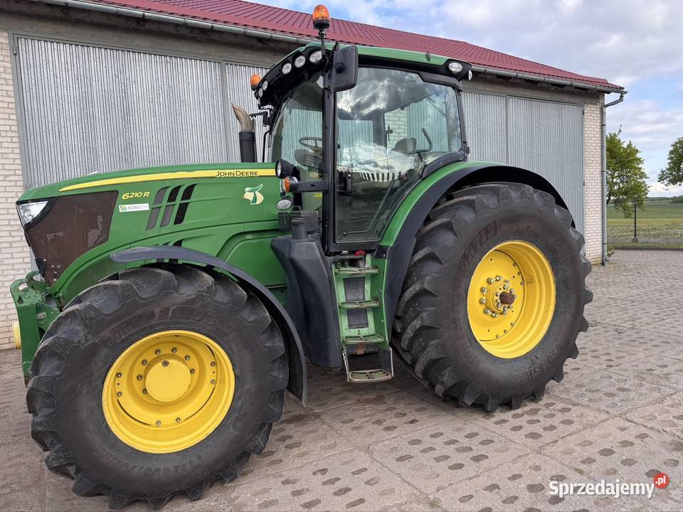 John Deere 6210r 2013 Tuz Wom Tls nie puma 6190r Napęd 4x4 Prabuty