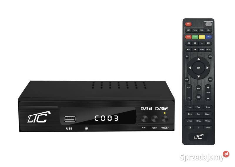 Tuner dekoder DVBT2 LTC TV naziemnej DVB507 z