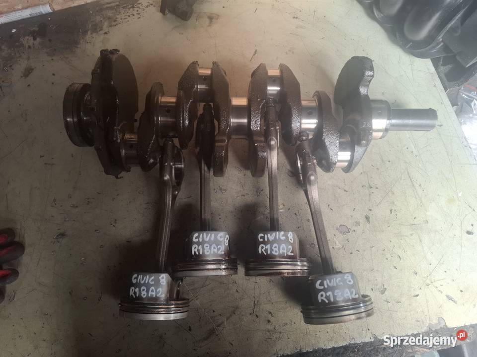 HONDA CIVIC VIII 18 R18A2 wał korbowy tłok Kielce