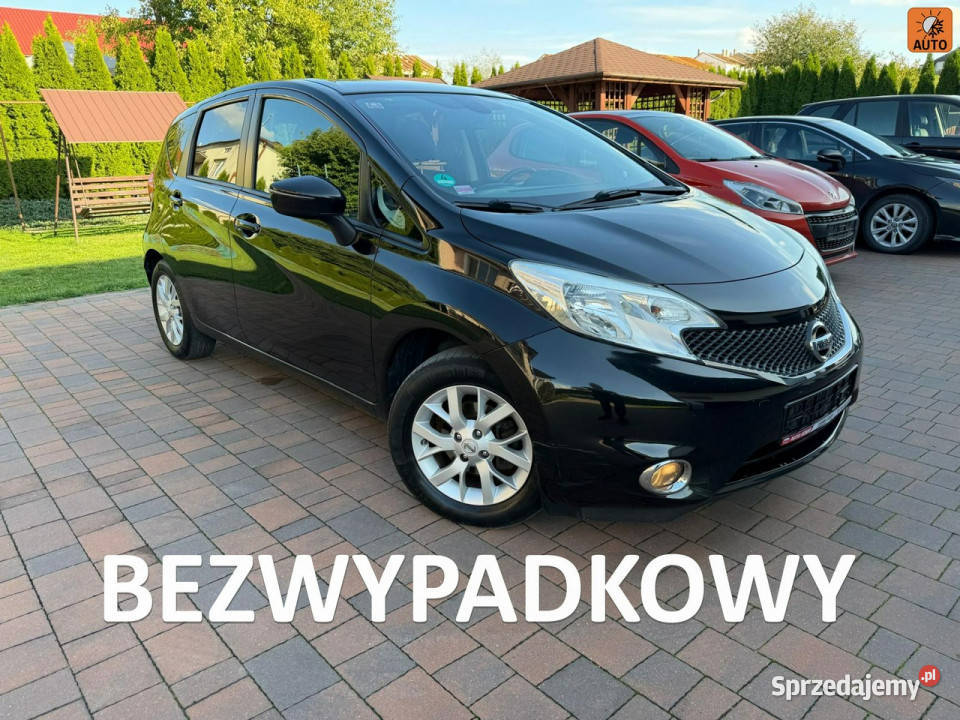 Nissan Note Bezwypadkowy Super Stan II 2013 aluminiowe felgi