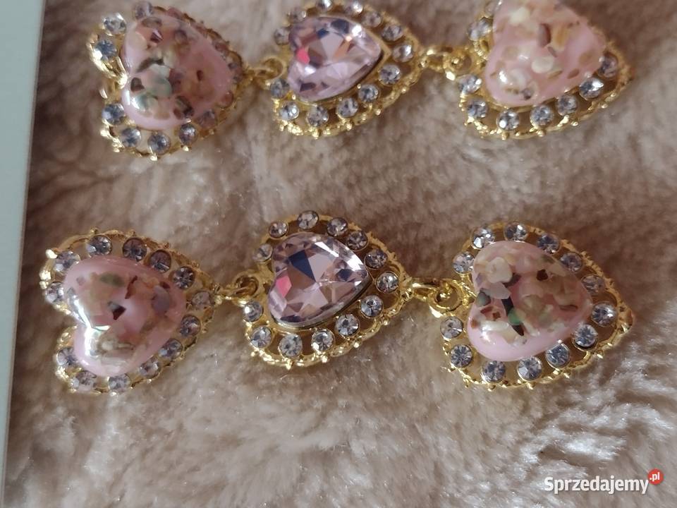 Ekskluzywne długie kolczyki wieczorowe z Londynu Kraków