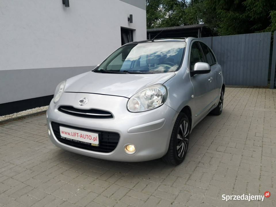 Nissan Micra 12 16v 80 Klimatr Panorama Navi ESP Nissan Strzegom
