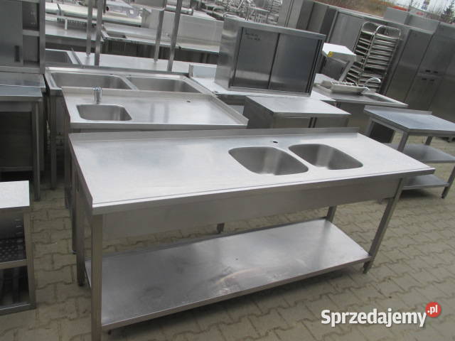 Zlew Gastronomiczny 2 Komorowy Z Półką 2157085