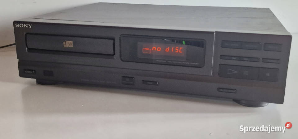 SONY odtwarzacz CD player Sony CDP M 18 Odtwarzacze CD i MD Międzychód sprzedam