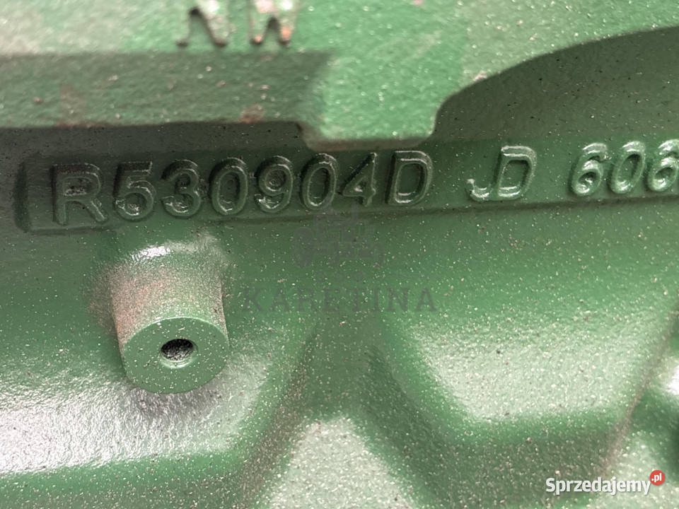 John Deere 6068 68l blok silnika wał tłoki Jastrzębniki