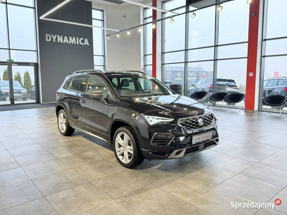 Seat Ateca VAT 23 FR 20TDI 150 DSG 2022 r salon ASR (kontrola trakcji) małopolskie Myślenice