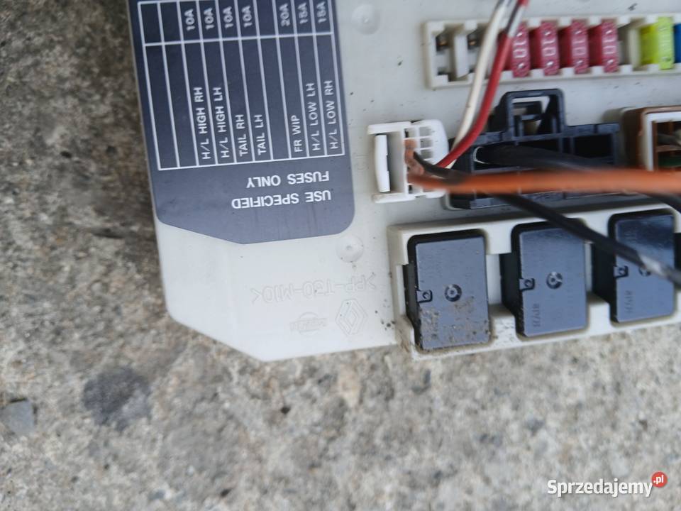 Skrzynka bezpieczników moduł BSI Nissan Micra małopolskie Radłów sprzedam