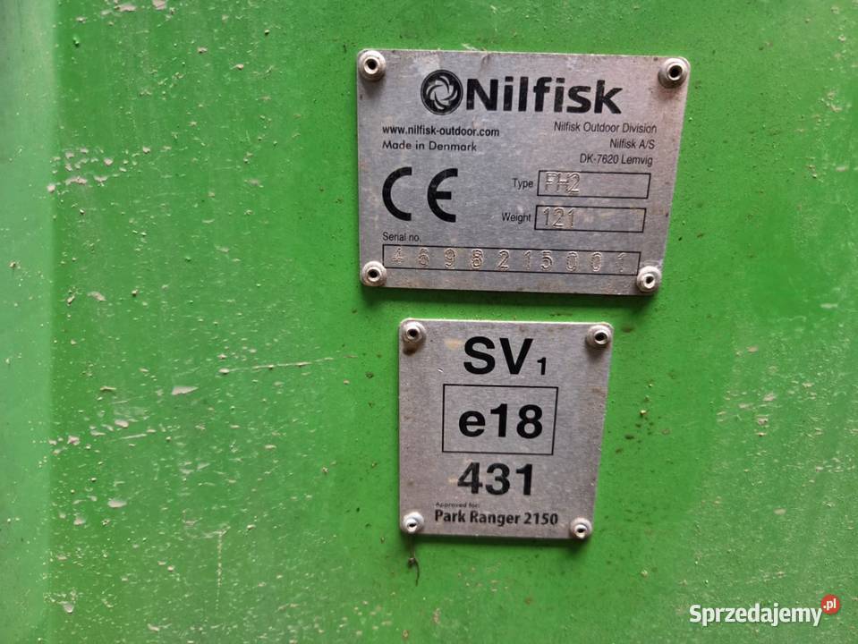 Kabina Egholm FH2 Kabina Nilfisk opolskie Kędzierzyn-Koźle