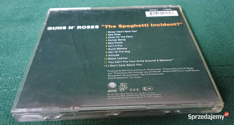 Guns n Roses GNR The Spagetti Incident CD Zbylitowska Góra