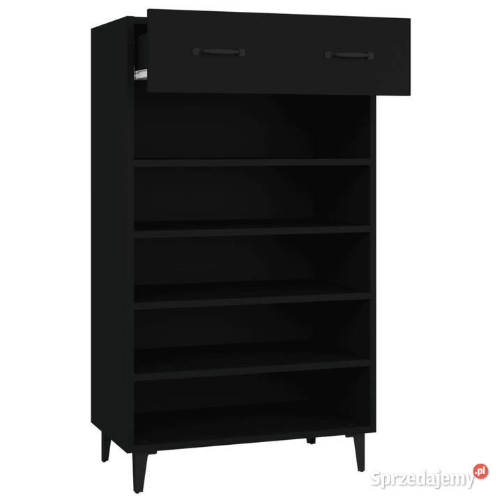 Szafka na buty czarna 60x35x105 materiał mazowieckie Warszawa