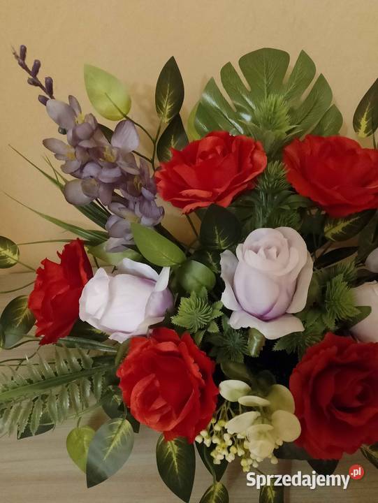 Stroik na cmentarz wielokolorowy