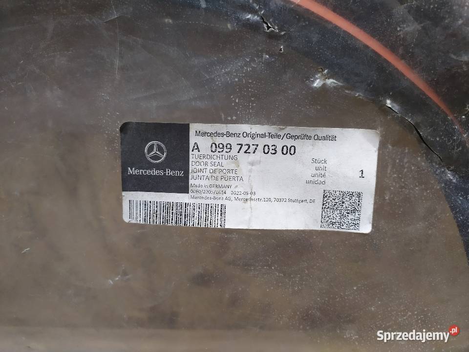 A0997270300 uszczelka drzwi nowa oryginalna Wrocław