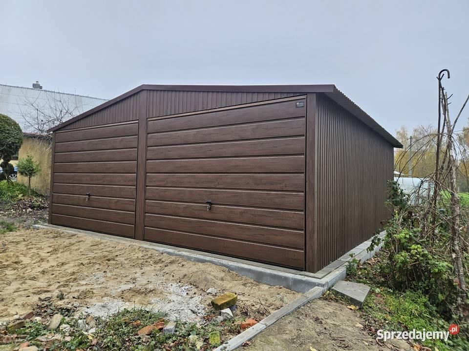 6x6 Garaze Blaszane Garaż Blaszany Blaszak samodzielny Ryki