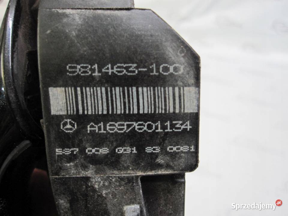 MERCEDES W169 LIFT 09r Klamka zewnętrzna drzwi