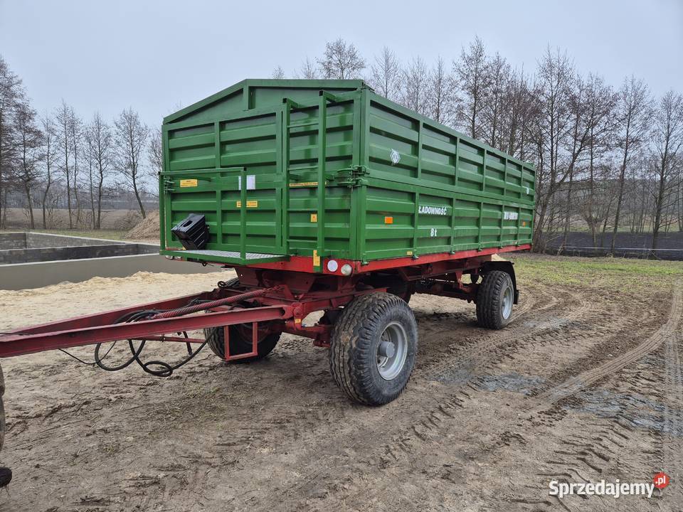 Przyczepa Rolnicza wywrotka hl8011 Gniewkowo