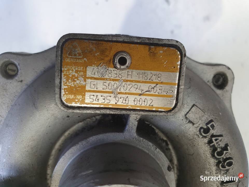 TURBOSPRĘŻARKA Renault Megane Scenic II 15 DCI Chełm