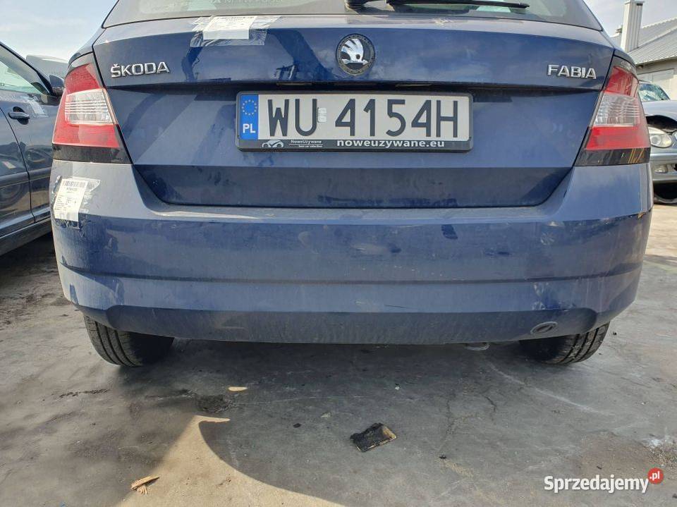 ZDERZAK TYŁ SKODA FABIA III LF5A osobowe Lipno