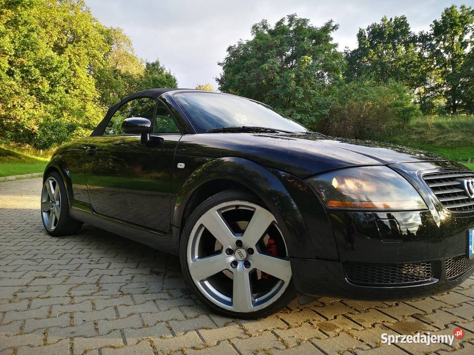Audi tt 8n roadster cabrio z 2002 sprzedam czarny Świdnica