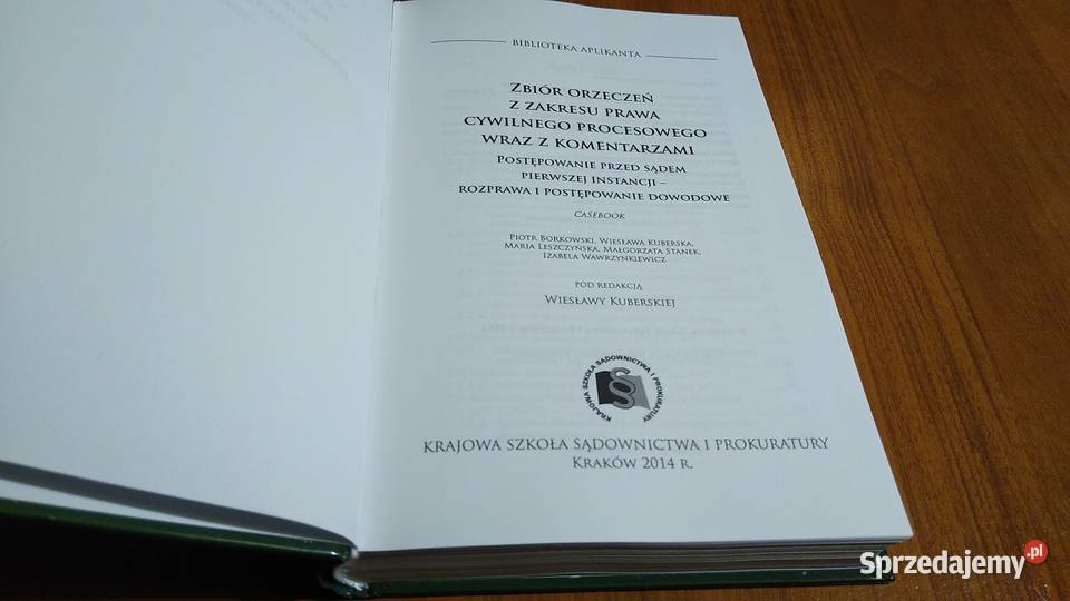 Zbiór orzeczeń z zakresu prawa cywilnego pomorskie Gdańsk