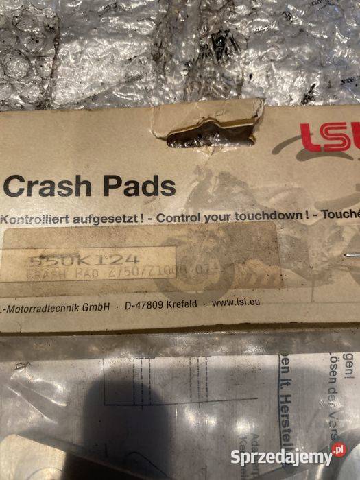 Kawasaki Z1000 Z750 LSL Crashpads crash pady