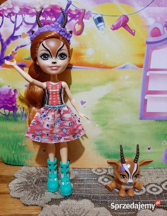 Lalka Enchantimals Gabriela Gazelle z pupilem Zabrzeg