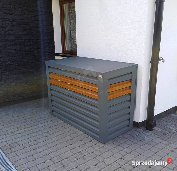 Osłona klimatyzatora pompy ciepła 130x50x110 mazowieckie Przasnysz
