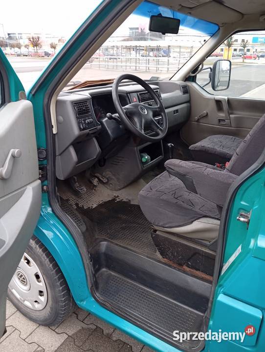 VW Transporter T4 19TD 2001r Skrzynia plandeka Rok produkcji 2001 Łódź sprzedam