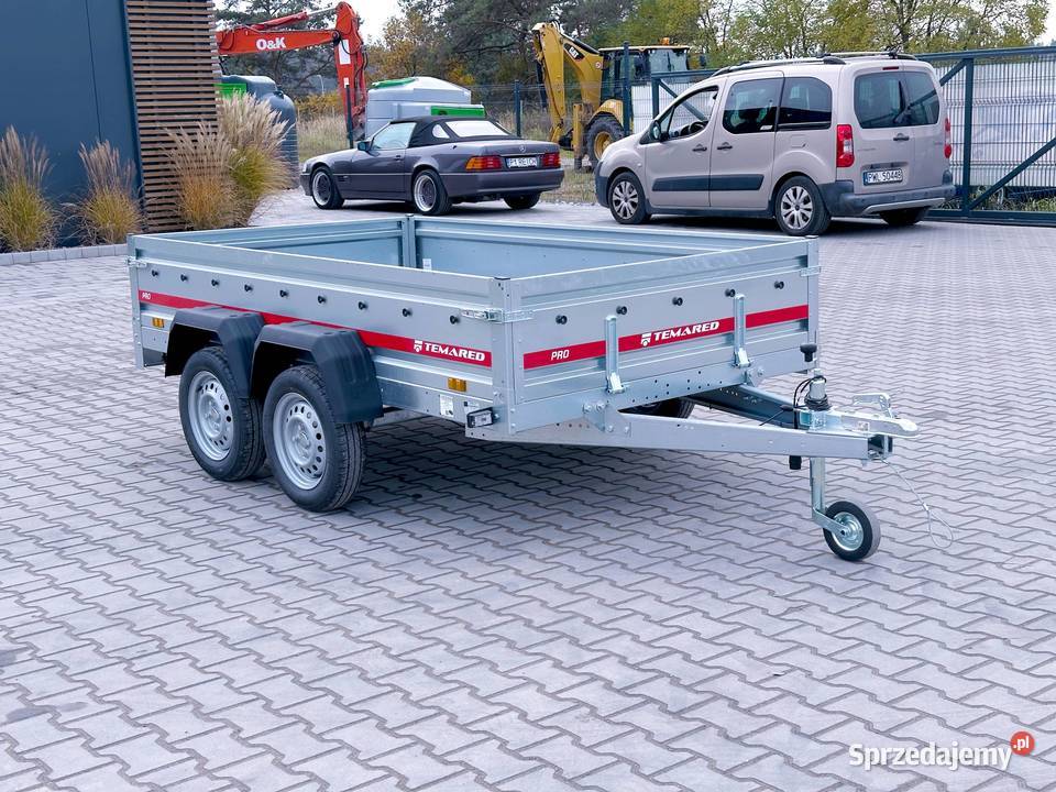 Przyczepa samochodowa TEMARED PRO 26152 Rok produkcji 2026 Wolsztyn