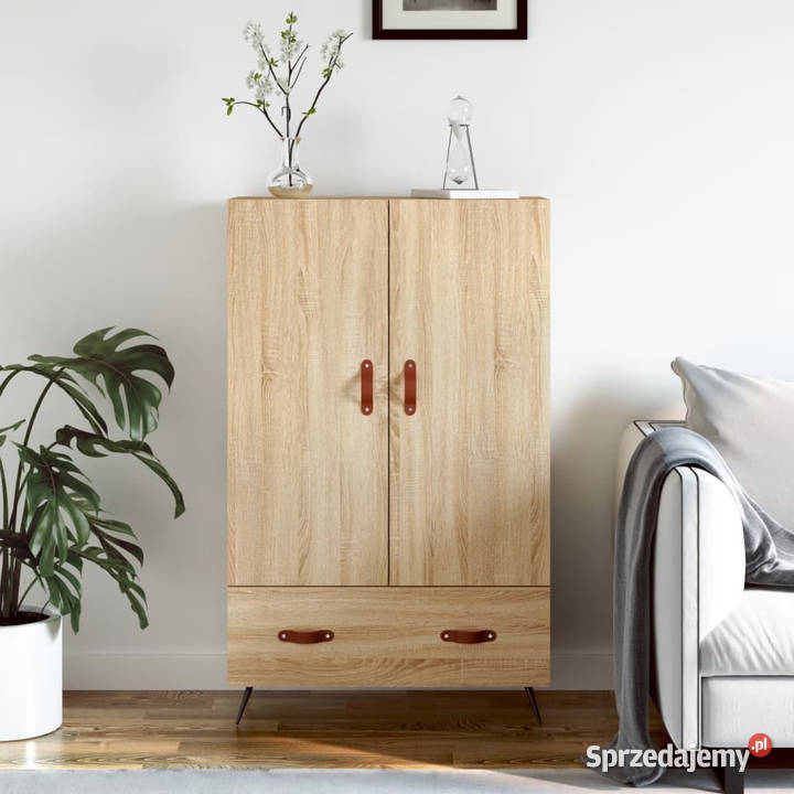 Wysoka szafka dąb sonoma 695x31x115 WM828207 mazowieckie Warszawa