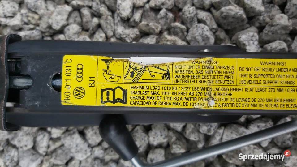 Komplet lewarek klucz ucho holownicze VAG Seat osobowe śląskie Czechowice-Dziedzice sprzedam