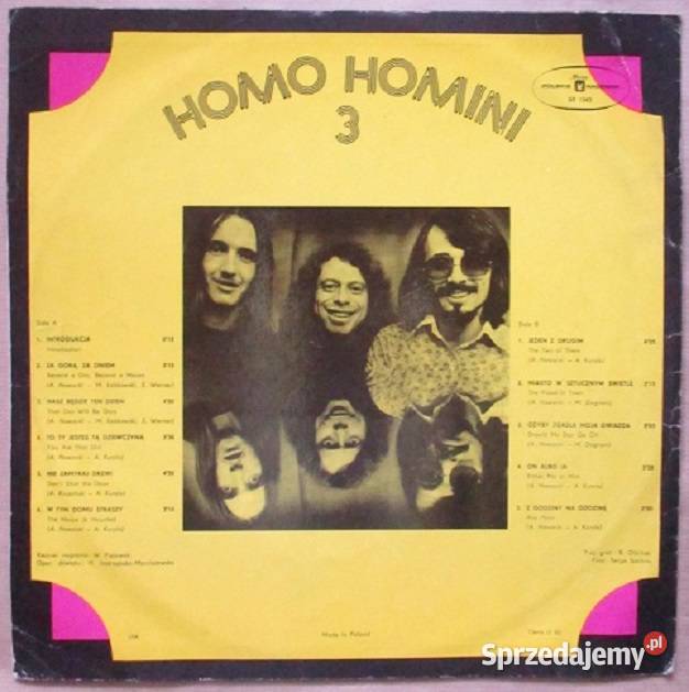 Homo Homini płyta winylowa 12 płyta muzyka płyta winylowa Płyty i kasety łódzkie Łódź