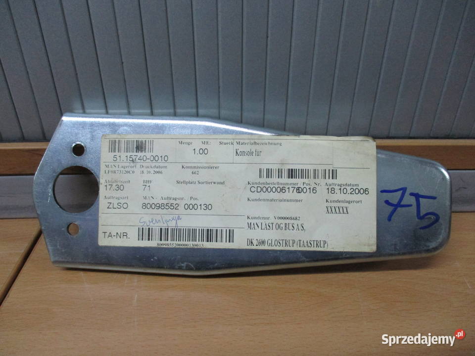 Wspornik Man 51157400010 kujawsko-pomorskie