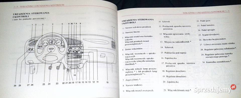 DaewooFSO Lanos Instrukcja Obsługi
