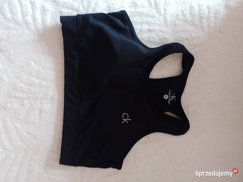 42XL Calvin Klein Ekskluzywny czarny top fitness małopolskie