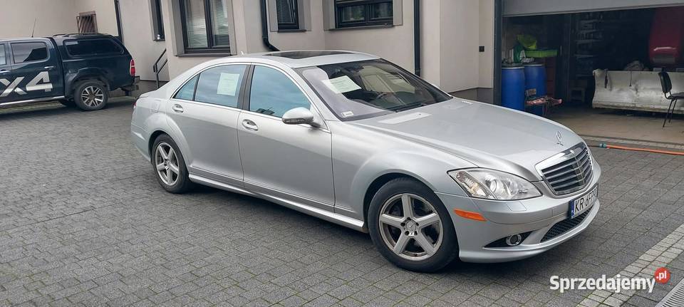 MercedesBenz S 550 V8 396 4MATIC 2008 nieuszkodzony małopolskie Kraków