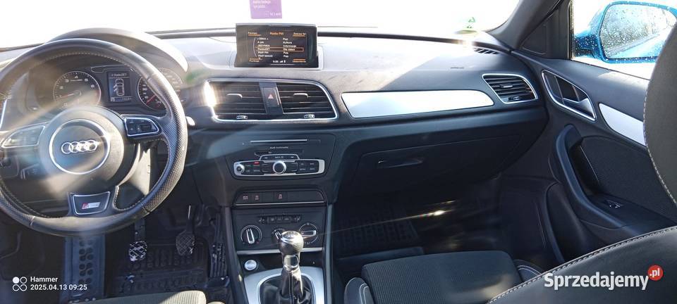 Audi Q3 2016r 2x sline manual panorama hak skóry
