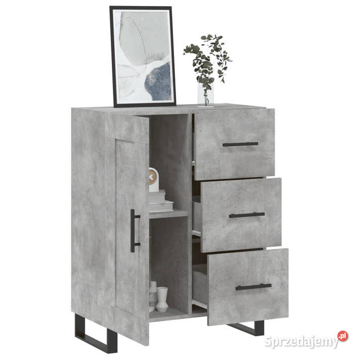 Szafka szarość betonu 695x34x90 materiał Warszawa sprzedam